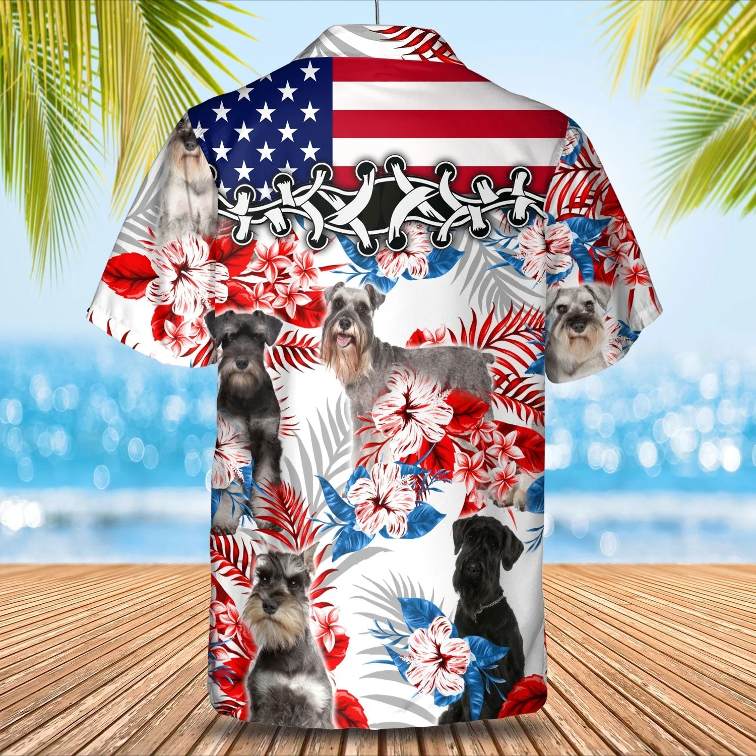Schnauzer Trendy Hawaiian Shirt – Gift For Summer, Summer Aloha Shirt, Trendy Hawaiian Shirt For Men And Women