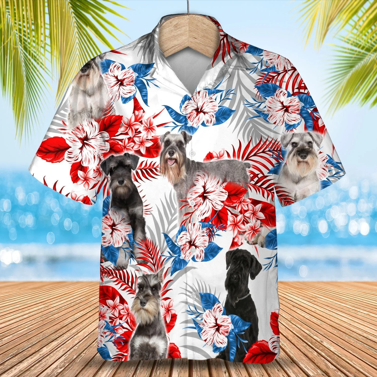 Schnauzer Trendy Hawaiian Shirt – Gift For Summer, Summer Aloha Shirt, Trendy Hawaiian Shirt For Men And Women Schnauzer Trendy Hawaiian Shirt – Gift For Summer, Summer Aloha Shirt, Trendy Hawaiian Shirt For Men And Women