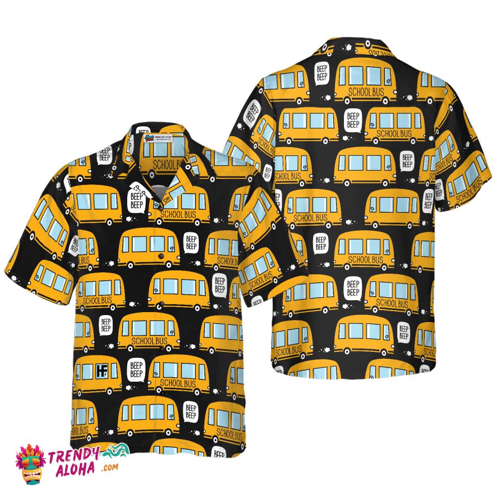 School Bus Driver Hawaiian Shirt School Bus Driver Hawaiian Shirt