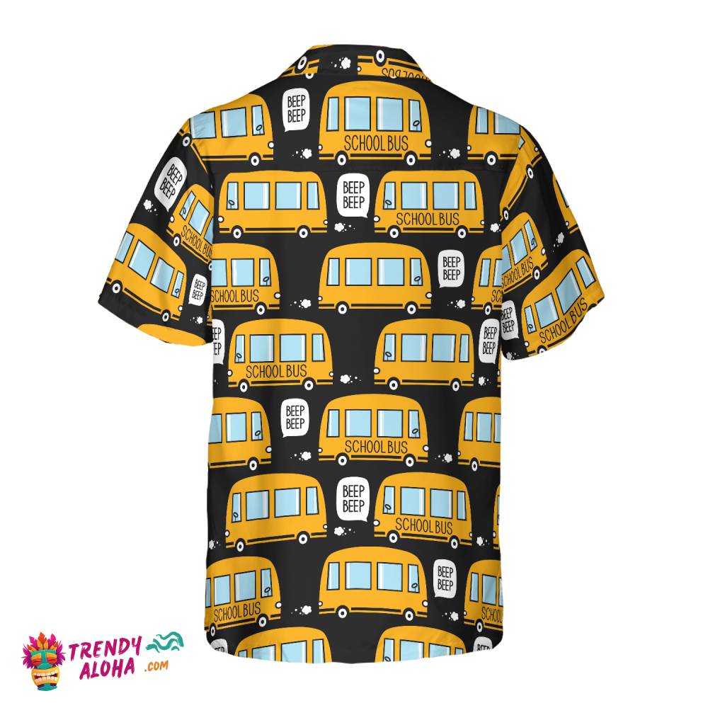 School Bus Driver Hawaiian Shirt
