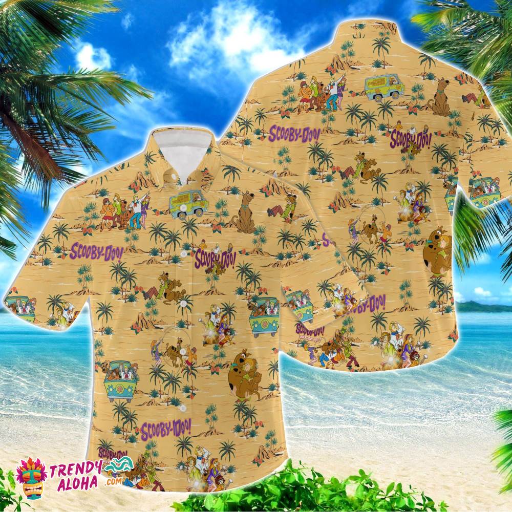 Scooby-Doo Tropical Summer Holiday Beach Shirt – Fun And Festive For The Whole Family
