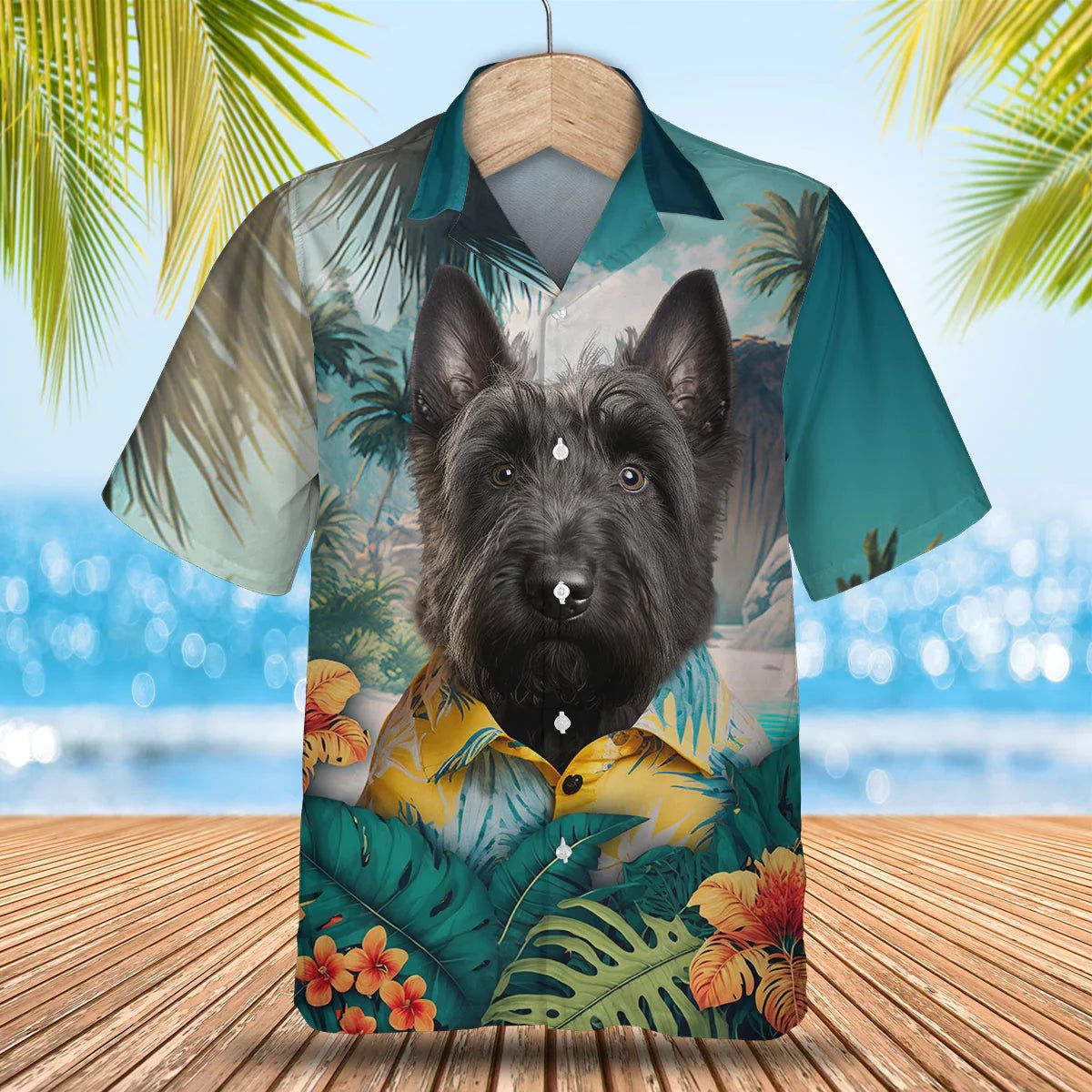 Scottish Terrier Tropic Escape – Unleash Your Style with this 3D Tropical Trendy Hawaiian Shirt Scottish Terrier Tropic Escape – Unleash Your Style with this 3D Tropical Trendy Hawaiian Shirt