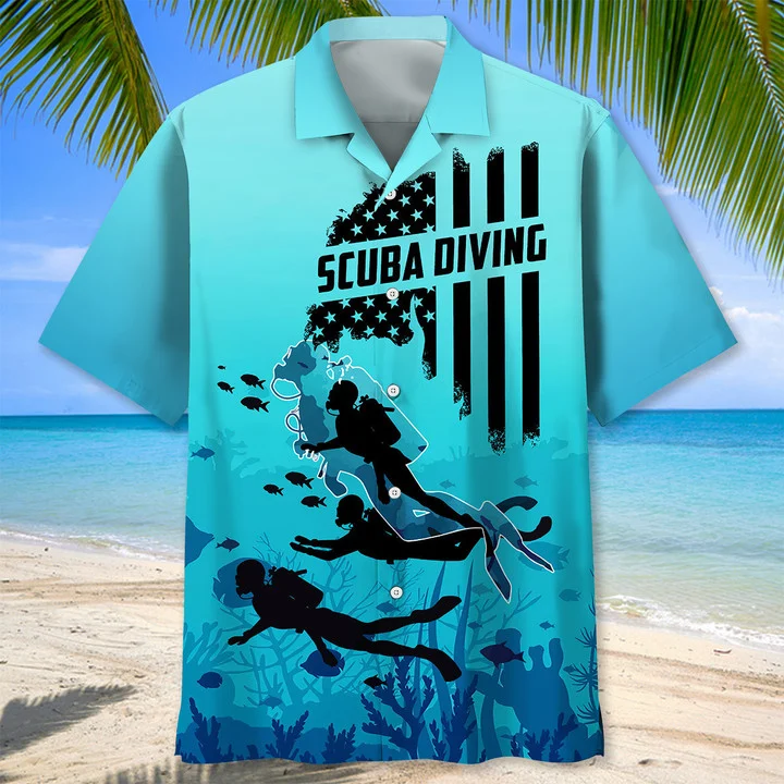 Scuba Diving Trendy Hawaiian Shirt, Scuba Diving Shirt, Scuba Diver Shirt, Trendy Hawaiian Shirt For Men And Women Scuba Diving Trendy Hawaiian Shirt, Scuba Diving Shirt, Scuba Diver Shirt, Trendy Hawaiian Shirt For Men And Women