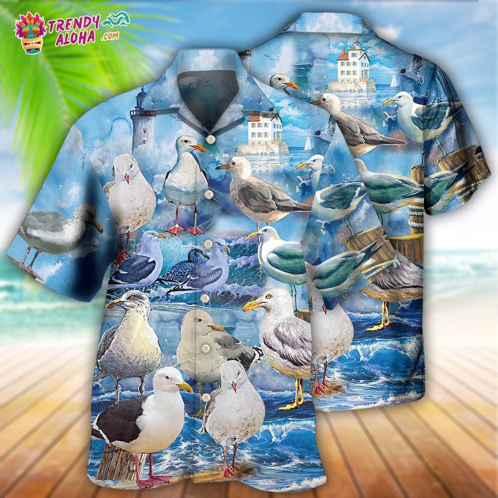 Seagull Bird Stop It Now Hawaiian Shirt – Trendy Aloha