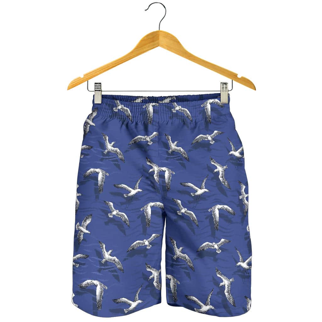 Seagull Pattern Print Design 03 For Men Women Kid Shorts
