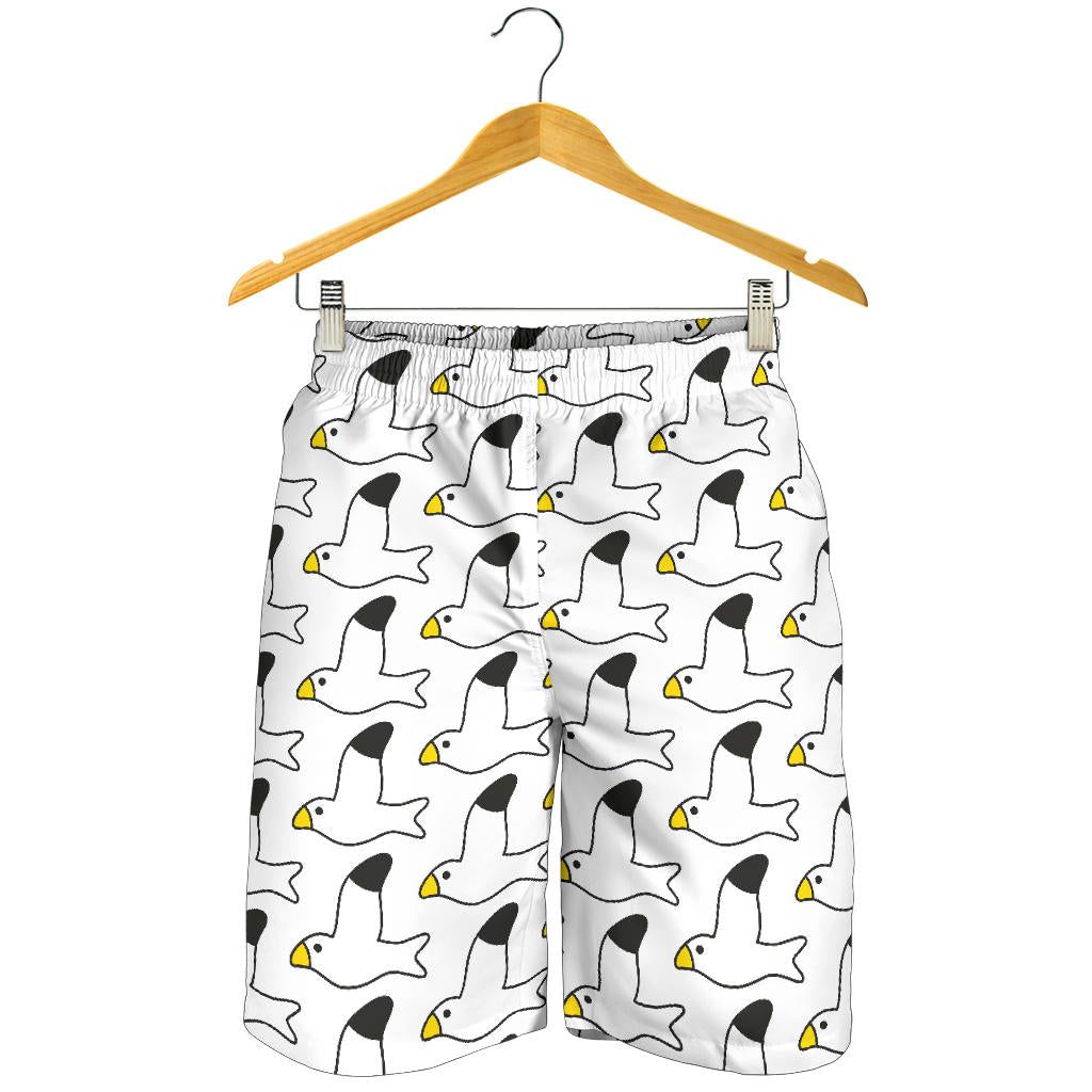 Seagull Pattern Print Design 05 For Men Women Kid Shorts