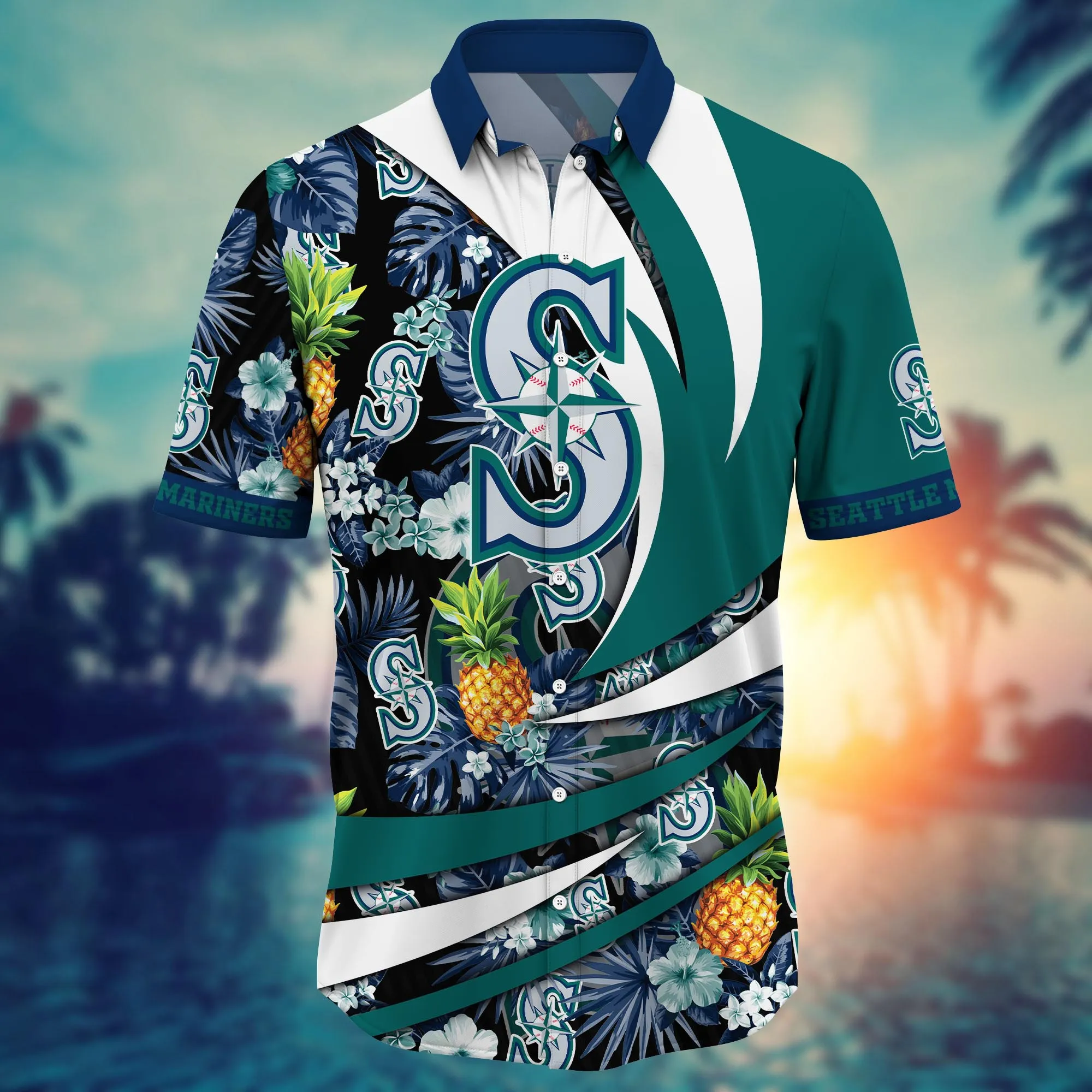 Seattle Mariners MLB Hawaiian Shirt Daylight Aloha Shirt