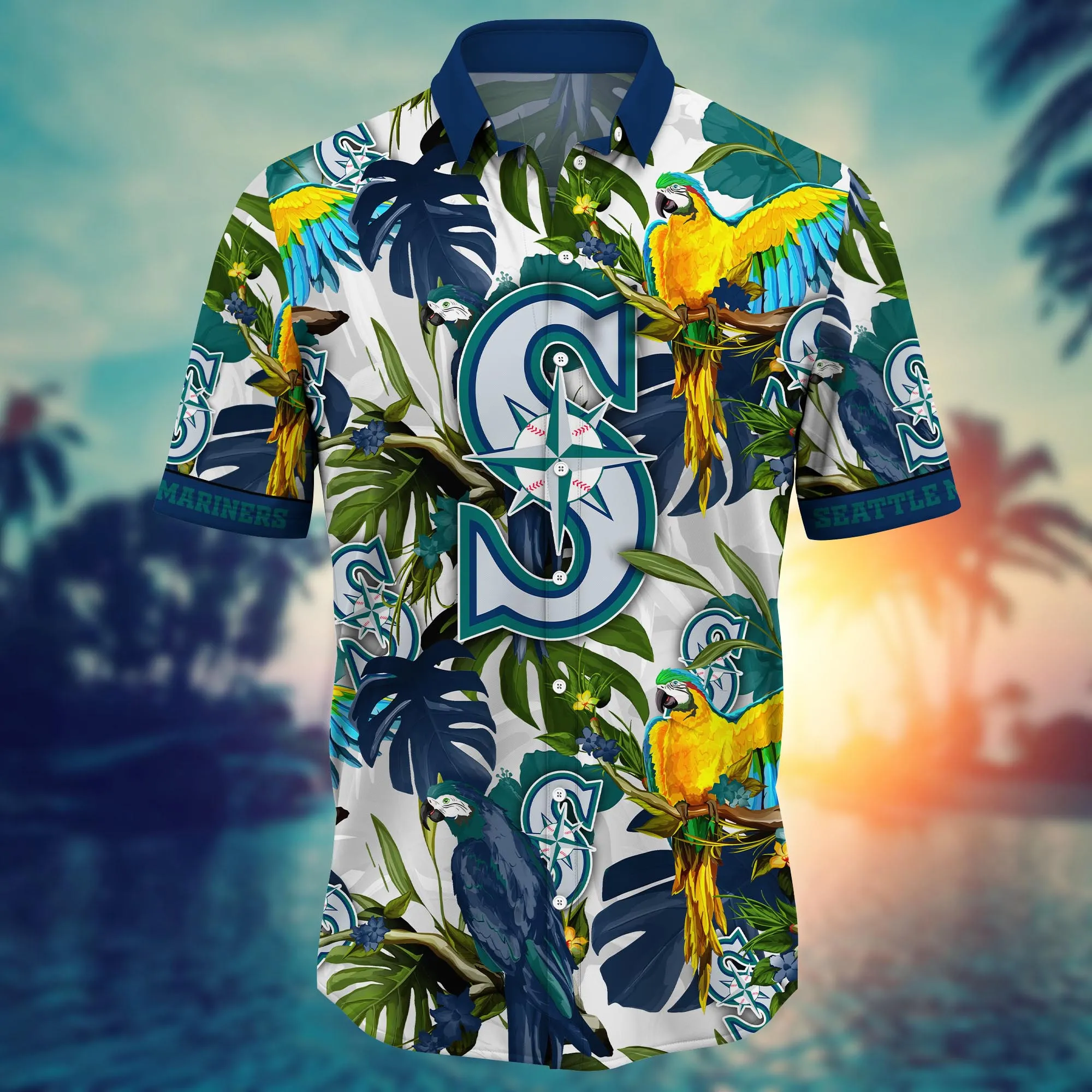 Seattle Mariners MLB Hawaiian Shirt Heatwavetime Aloha Shirt