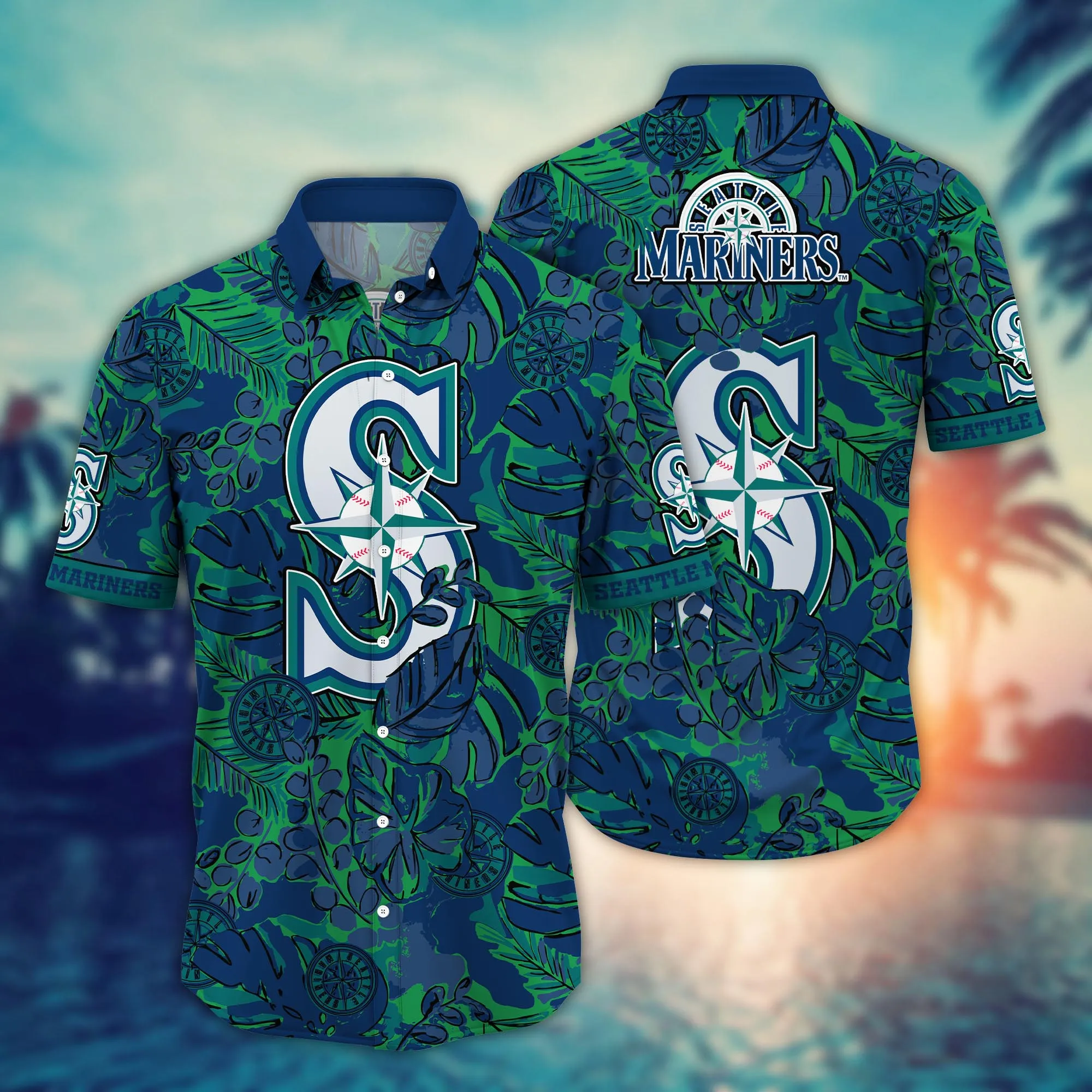 Seattle Mariners MLB Hawaiian Shirt High Temperatures Aloha Shirt