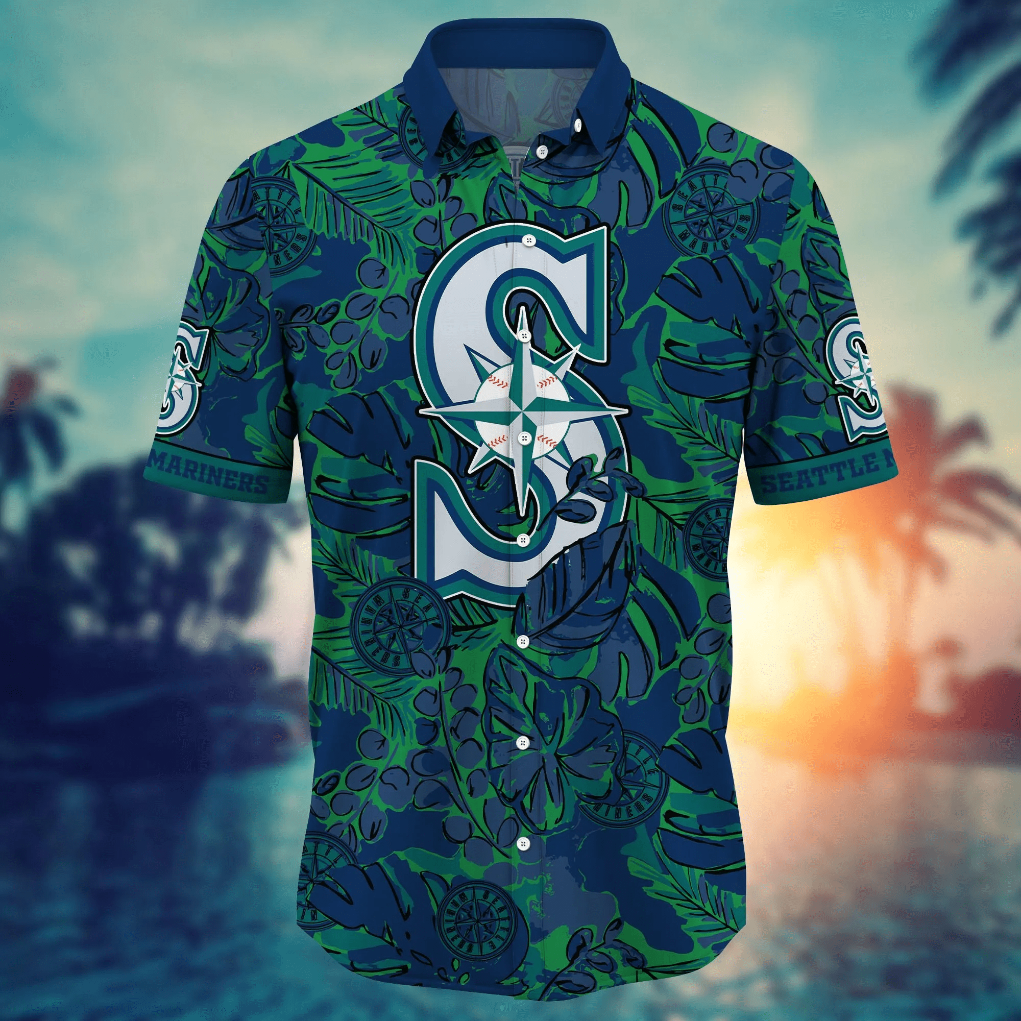Seattle Mariners MLB Hawaiian Shirt High Temperatures Aloha Shirt