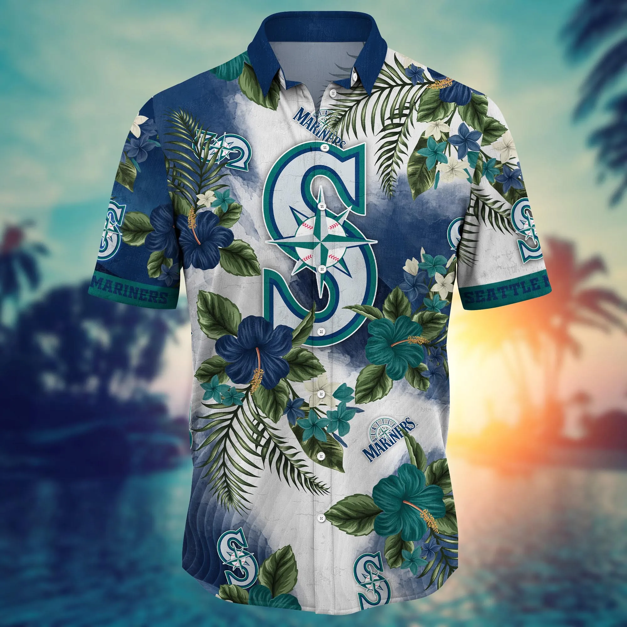 Seattle Mariners MLB Hawaiian Shirt Swimsuitstime Aloha Shirt