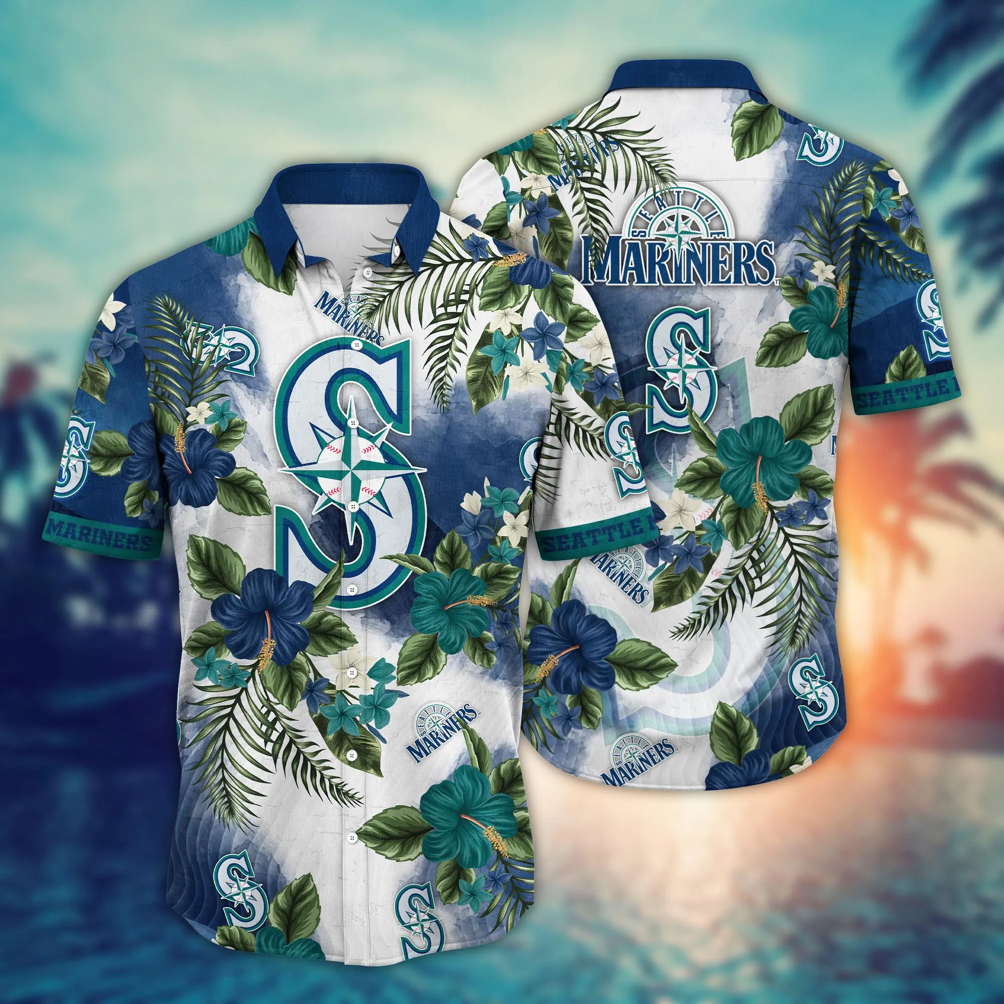 Seattle Mariners MLB Hawaiian Shirt Swimsuitstime Aloha Shirt