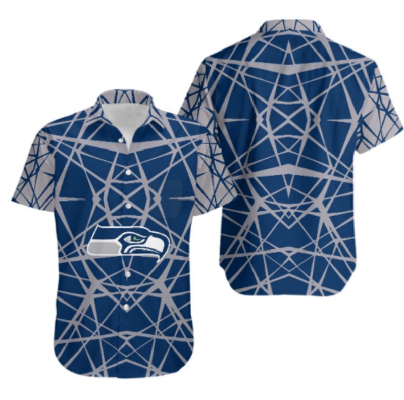 Seattle Seahawks NFL Gift For Fan Hawaii Shirt And Shorts Summer Collection