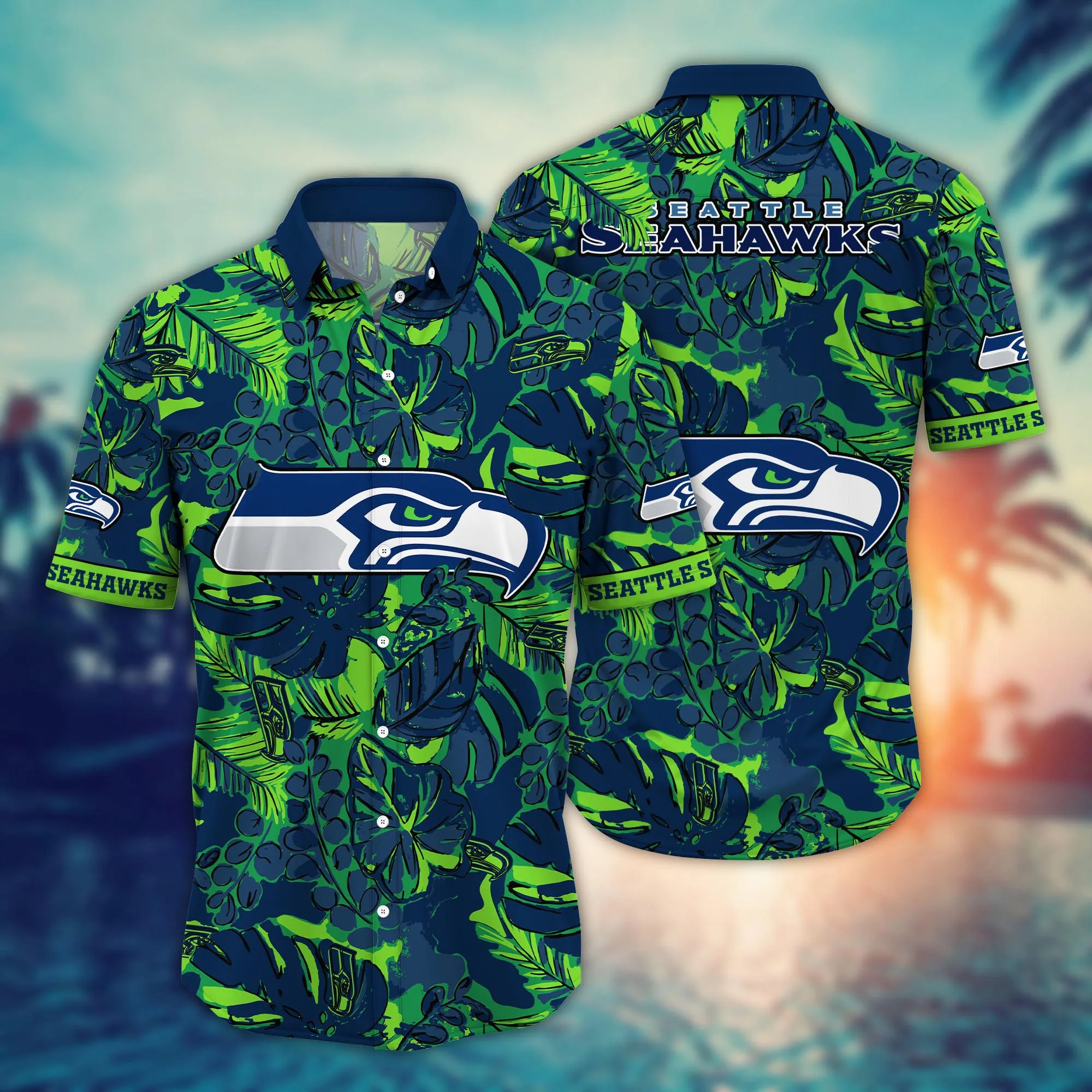 Seattle Seahawks NFL Hawaiian Shirt Heat Aloha Shirt