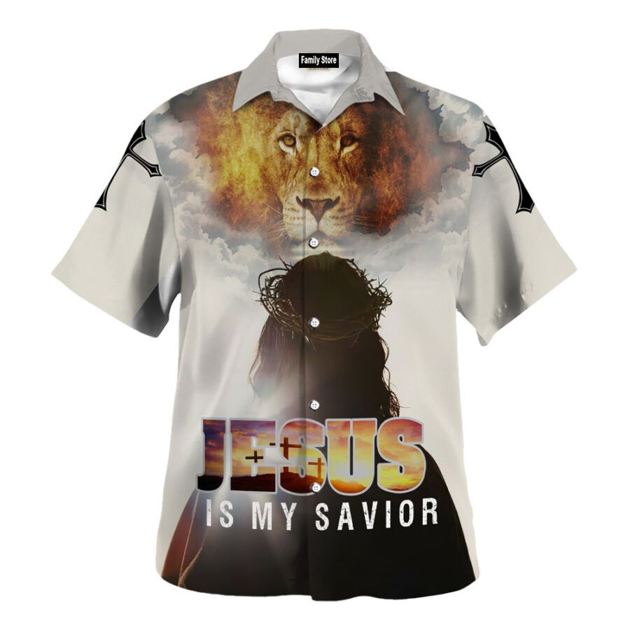 Seraphic Shoreline: Revelations of Jesus’ Love on Divine Beach Shorts