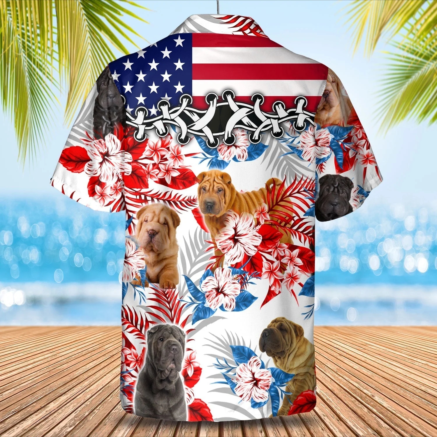 Shar Pei Trendy Hawaiian Shirt – Gift For Summer, Summer Aloha Shirt, Trendy Hawaiian Shirt For Men And Women