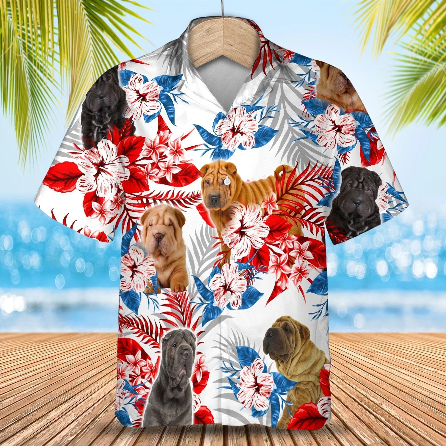 Shar Pei Trendy Hawaiian Shirt – Gift For Summer, Summer Aloha Shirt, Trendy Hawaiian Shirt For Men And Women Shar Pei Trendy Hawaiian Shirt – Gift For Summer, Summer Aloha Shirt, Trendy Hawaiian Shirt For Men And Women