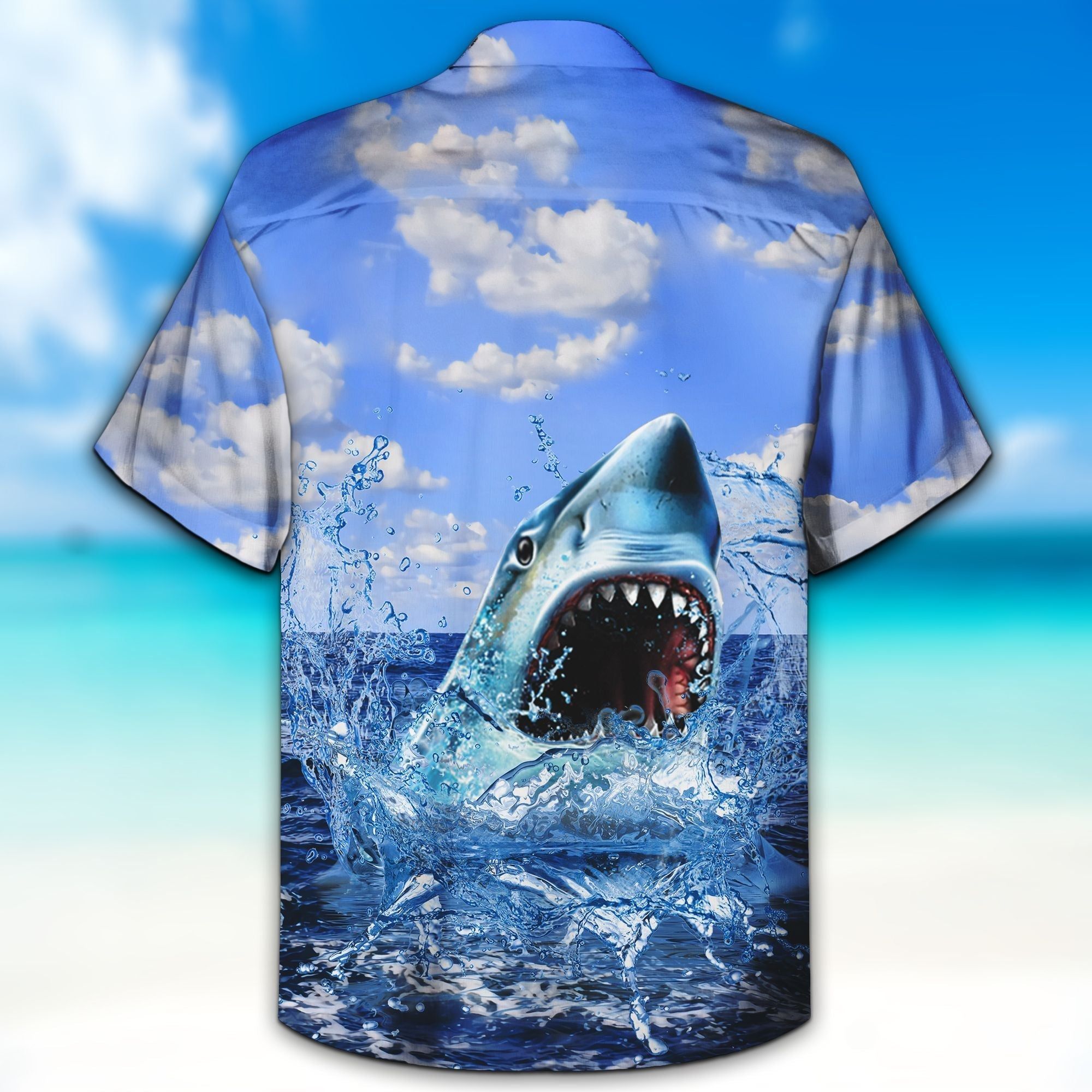 Shark 3D All Over Printed Hawaiian Shirt And Short