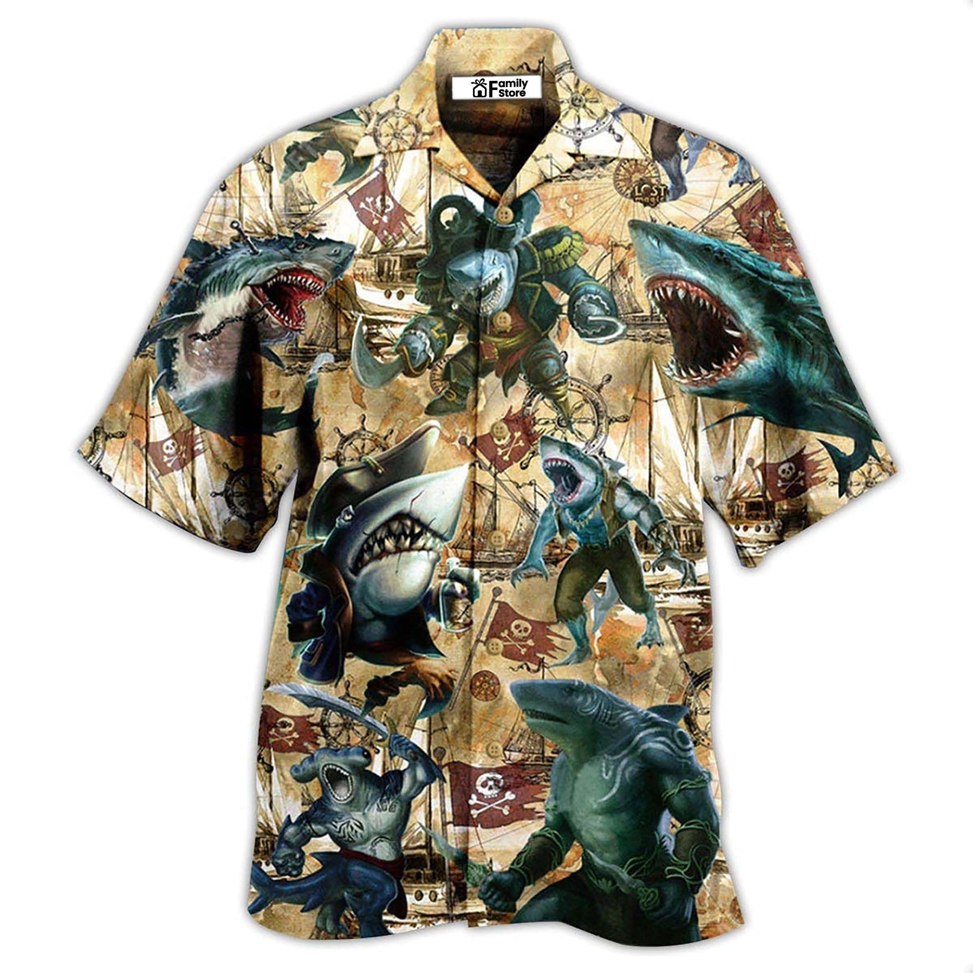 Shark Be Jawsome Be A Shark – Hawaiian Shirt Shark Be Jawsome Be A Shark – Hawaiian Shirt