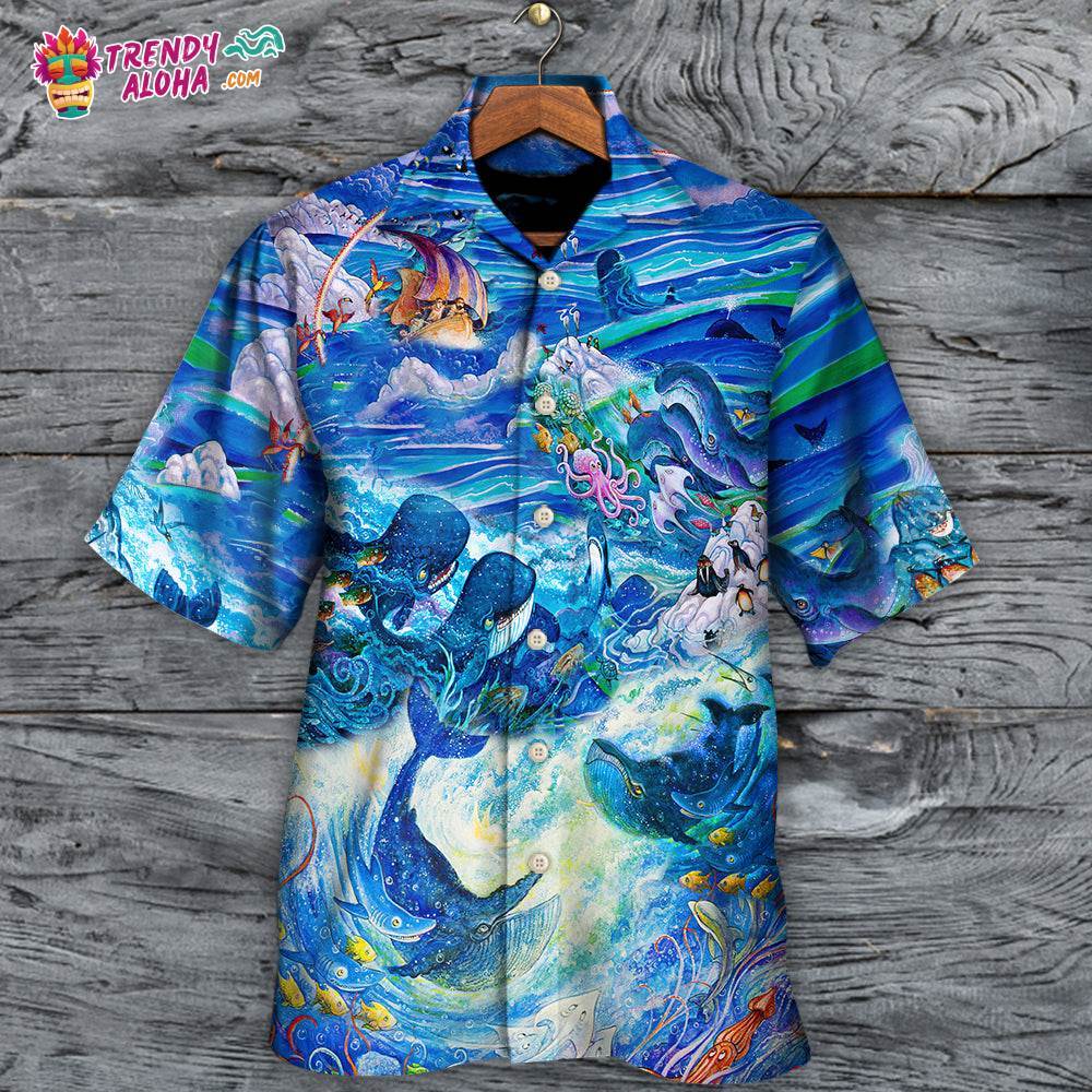 Shark Enjoy Amazing Adventure Hawaiian Shirt – Trendy Aloha