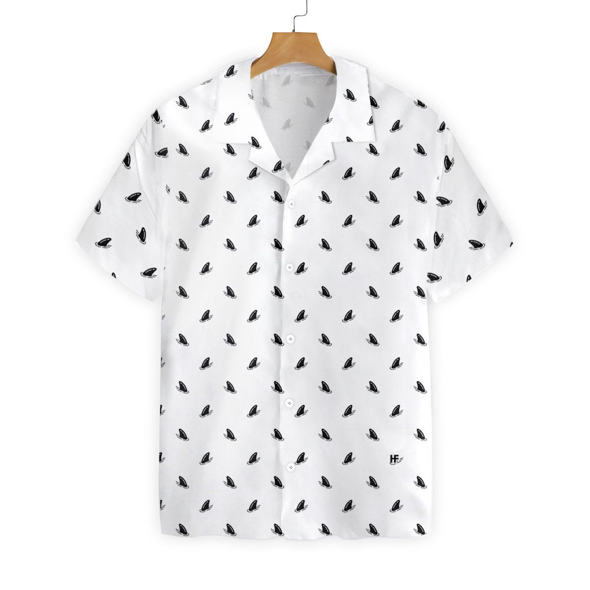 Shark Infestation: Hawaiian Shark Print Shirt Shark Infestation: Hawaiian Shark Print Shirt
