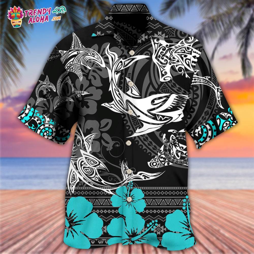 Shark Love Amazing Life Hawaiian Shirt – Trendy Aloha