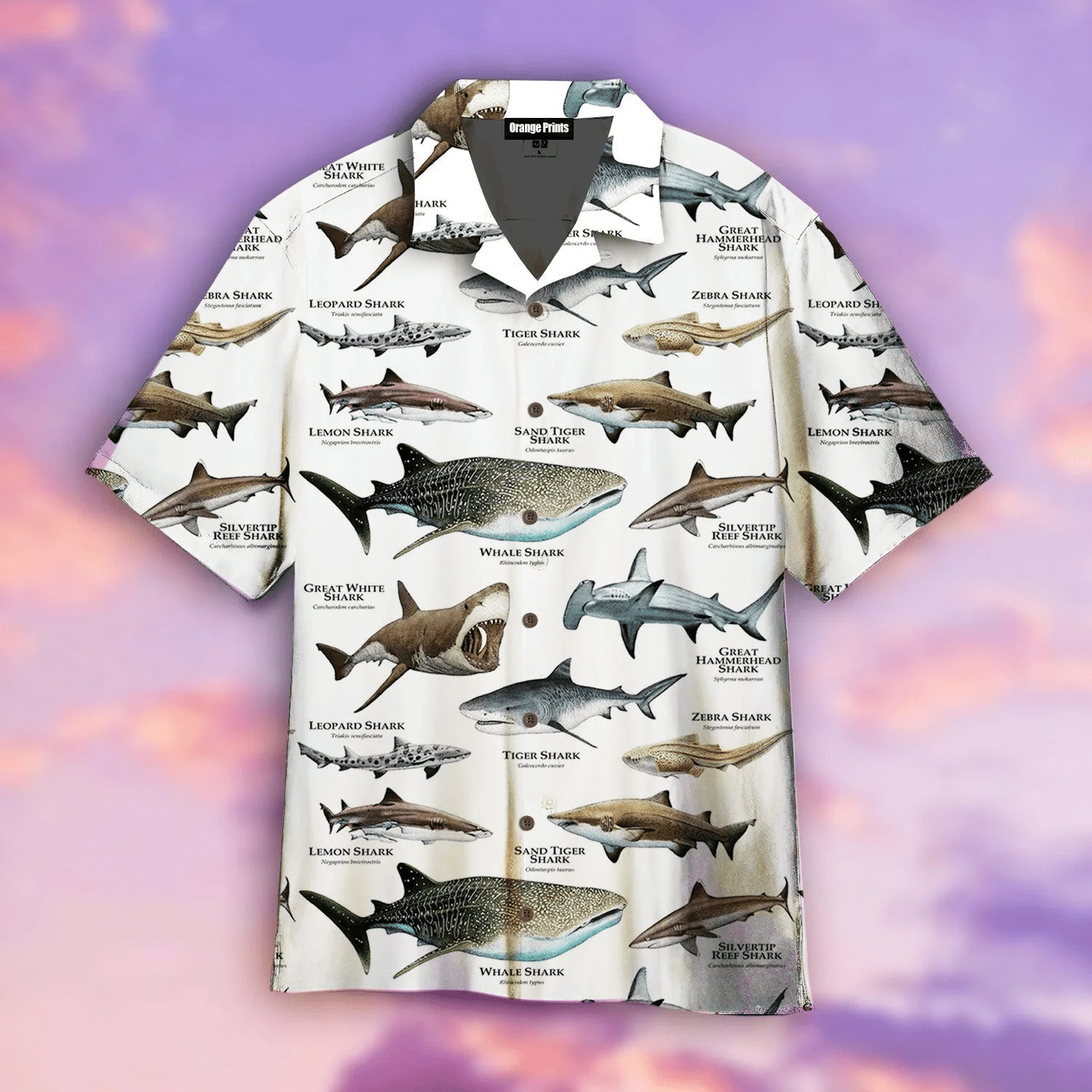 Shark Of The World Trendy Hawaiian Shirt For