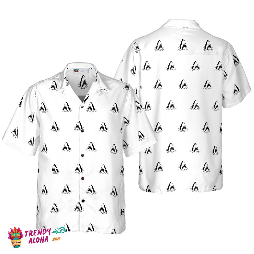 Shark Pattern 01 Hawaiian Shirt