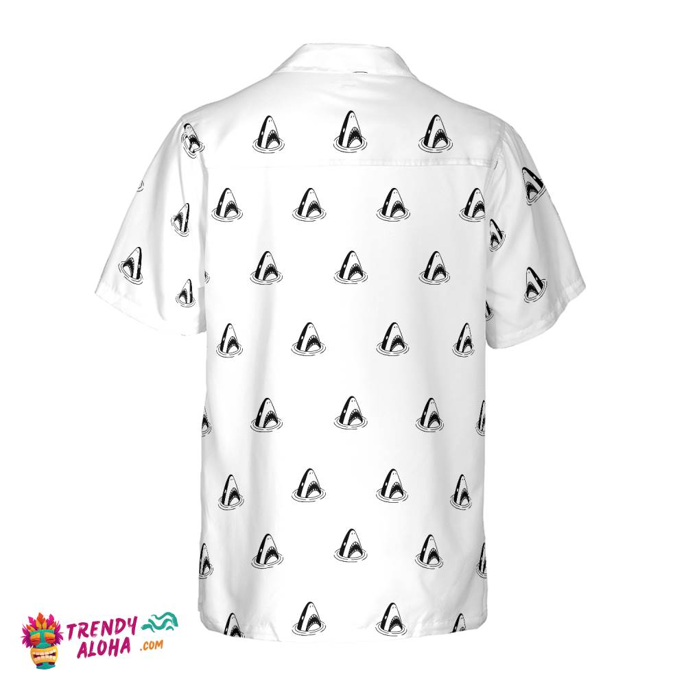 Shark Pattern 01 Hawaiian Shirt