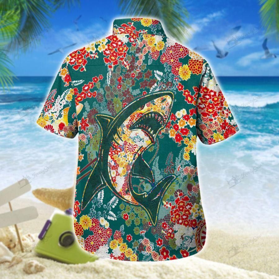 Shark Trendy Hawaiian Shirt