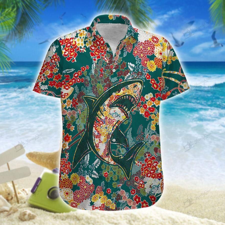 Shark Trendy Hawaiian Shirt