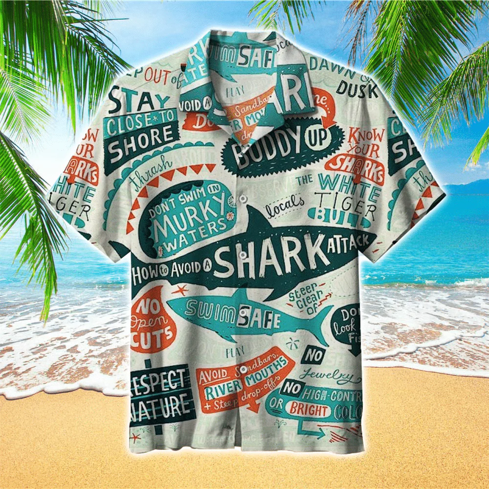Shark Trendy Hawaiian Shirt For Men And Women, Shark Lover Gifts