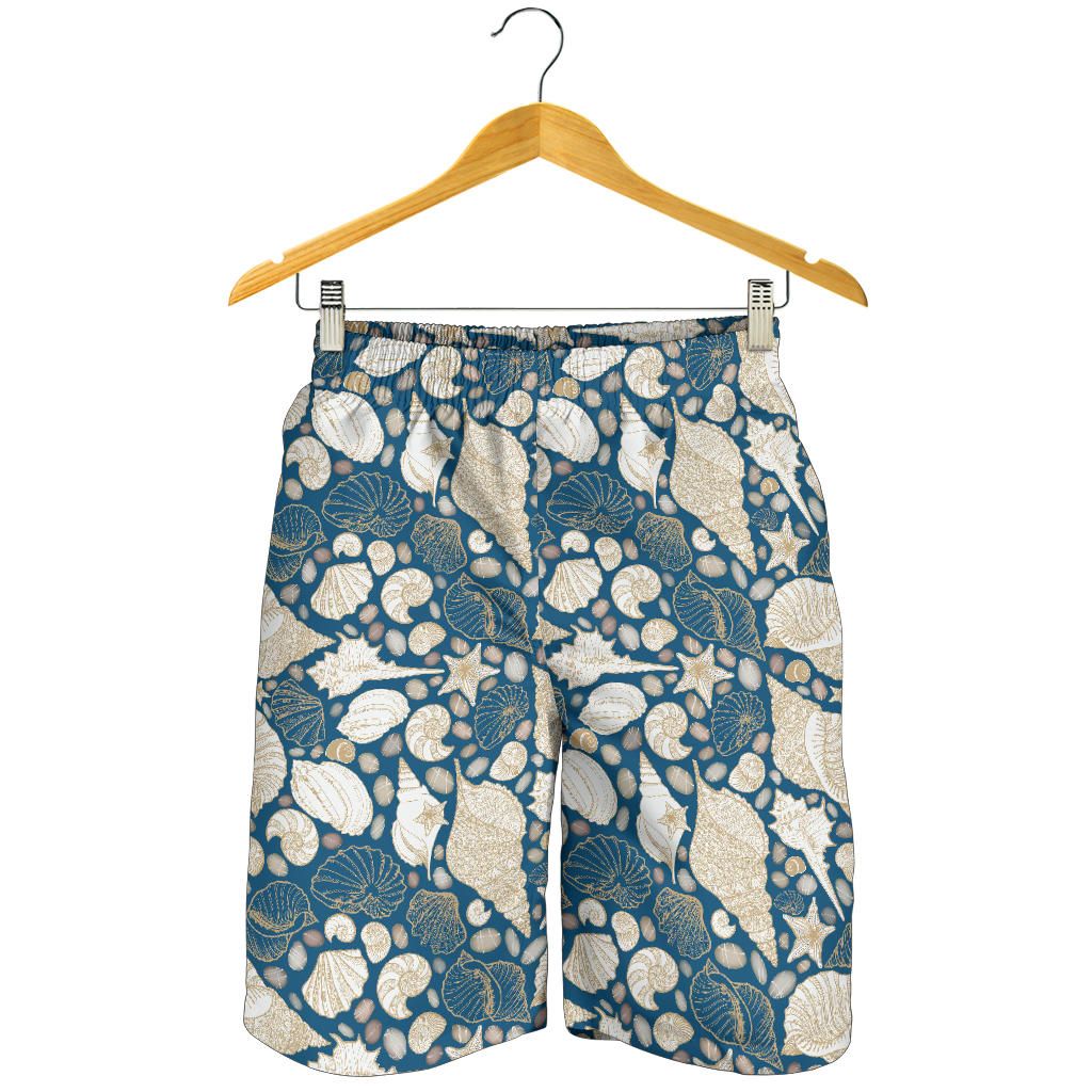 Shell Polynesian Tribal Design Pattern For Men Women Kid Shorts