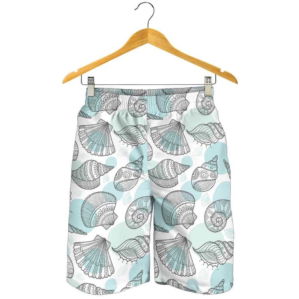 Shell Polynesian Tribal For Men Women Kid Shorts