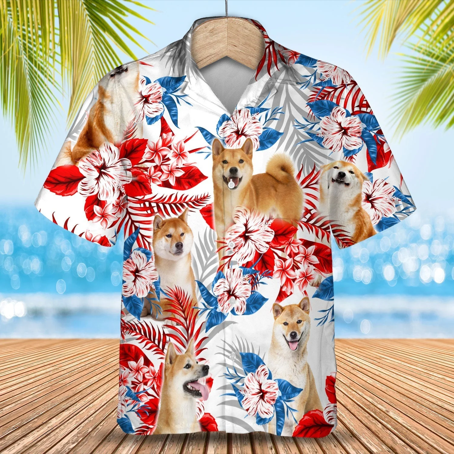Shiba Inu Trendy Hawaiian Shirt Gift For Summer, Summer Aloha Shirt, Trendy Hawaiian Shirt For Men And Women