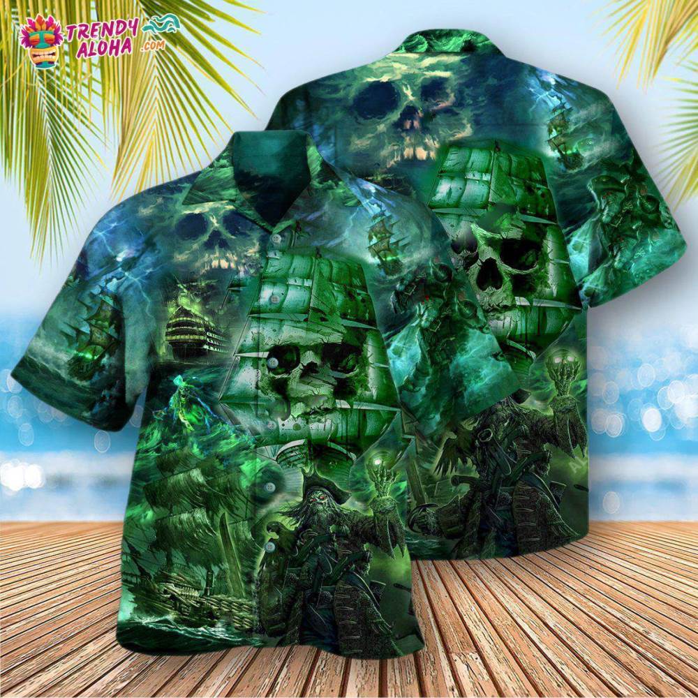 Ship Mystery Of Ghost Ship Hawaiian Shirt – Trendy Aloha