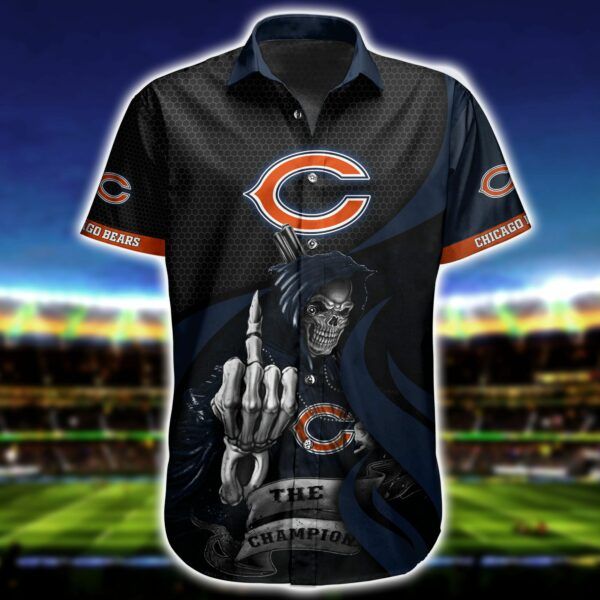 Short for Fans: NFL Chicago Bears Hawaiian Shirt