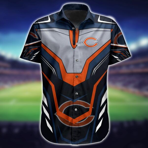Short Sport: NFL Chicago Bears Hawaiian Shirt, Short Style