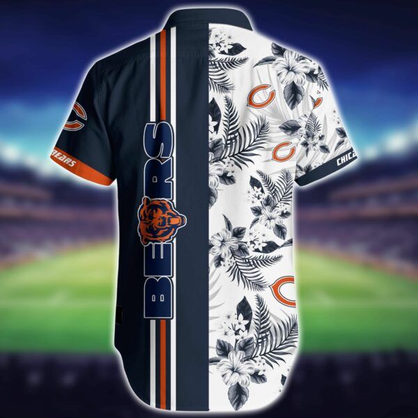 Shorts for Fans: NFL Chicago Bears Hawaiian Shirt