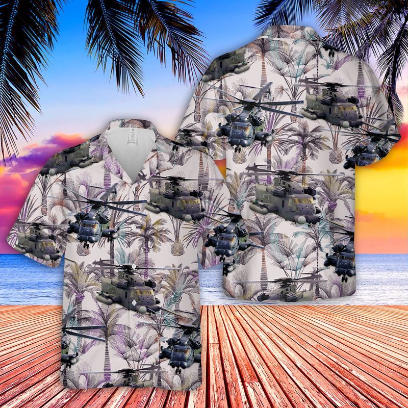 Sikorsky Mh53 Pave Low Trendy Hawaiian Shirt, Trendy Hawaiian Shirt For Men, Women