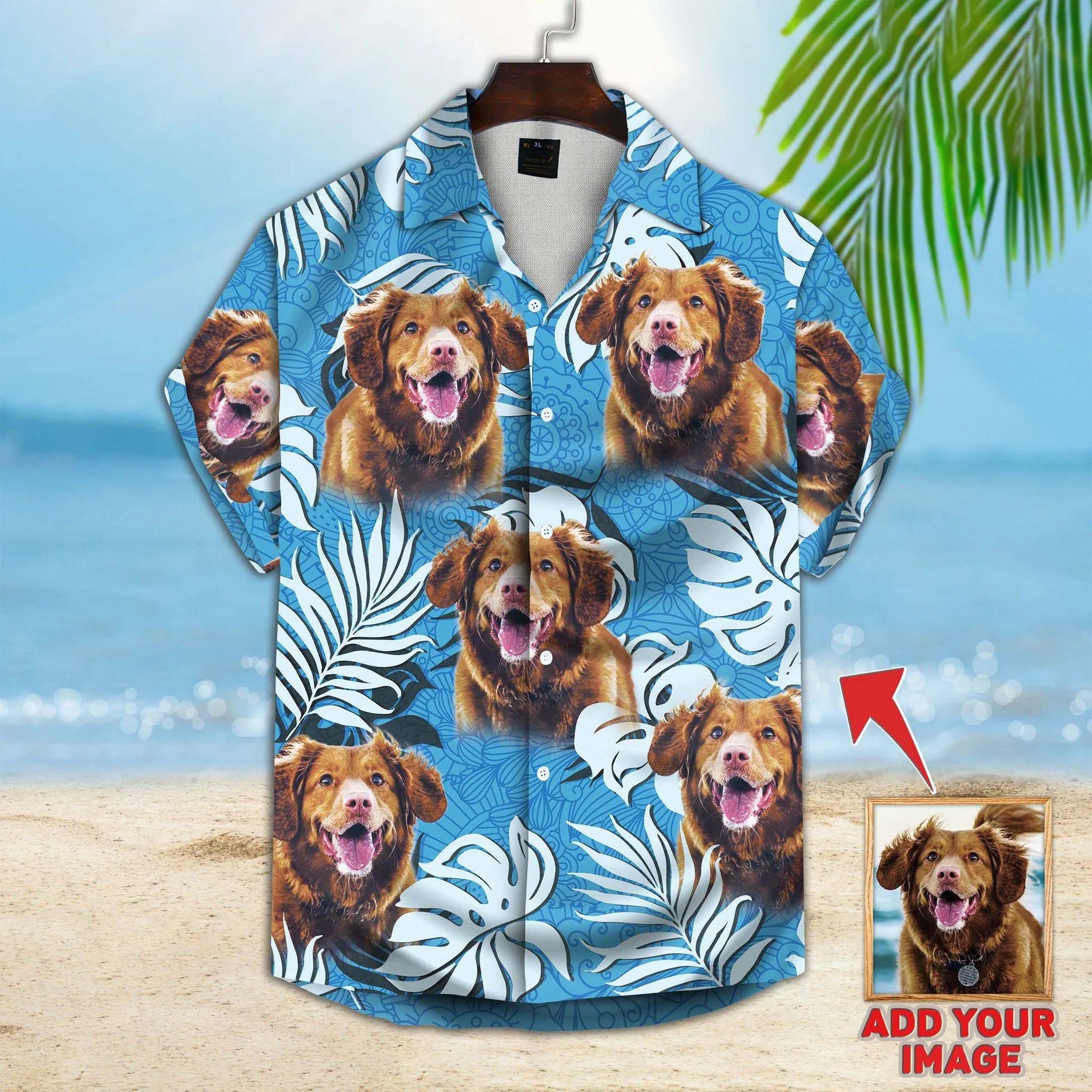 Silly Smiles Luau: Funny Custom Face Hawaiian Shirt