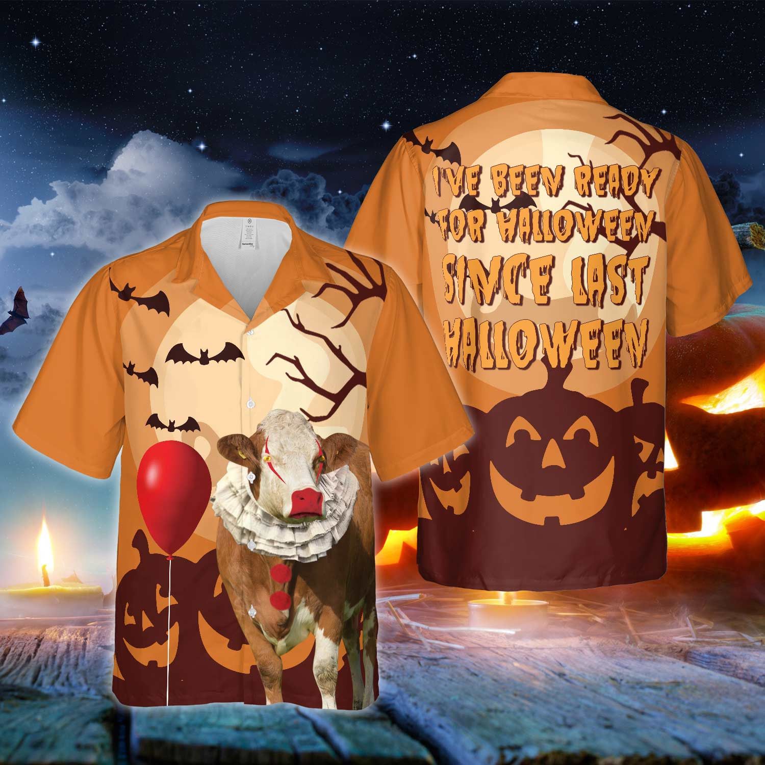 Simmental Has Been Ready For Halloween Hawaiian Shirt