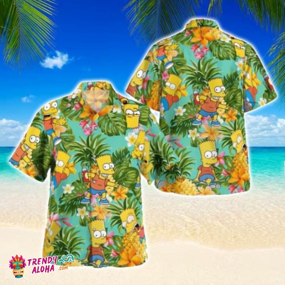 Simpsons Family Vacation Hawaiian Shirt – Celebrate Your Love For The Classic Animated Tv Show