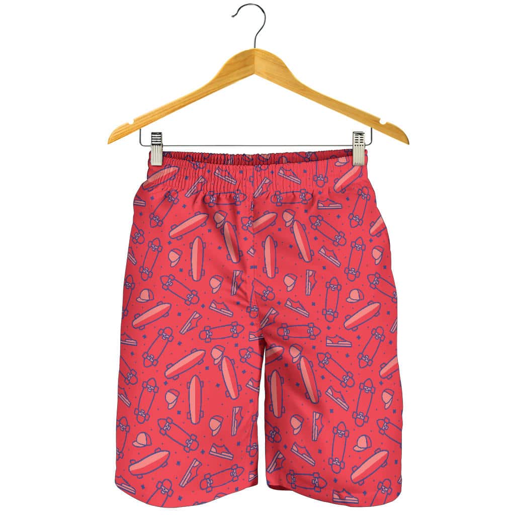 Skate Board Pattern Print Design 01 For Men Women Kid Shorts