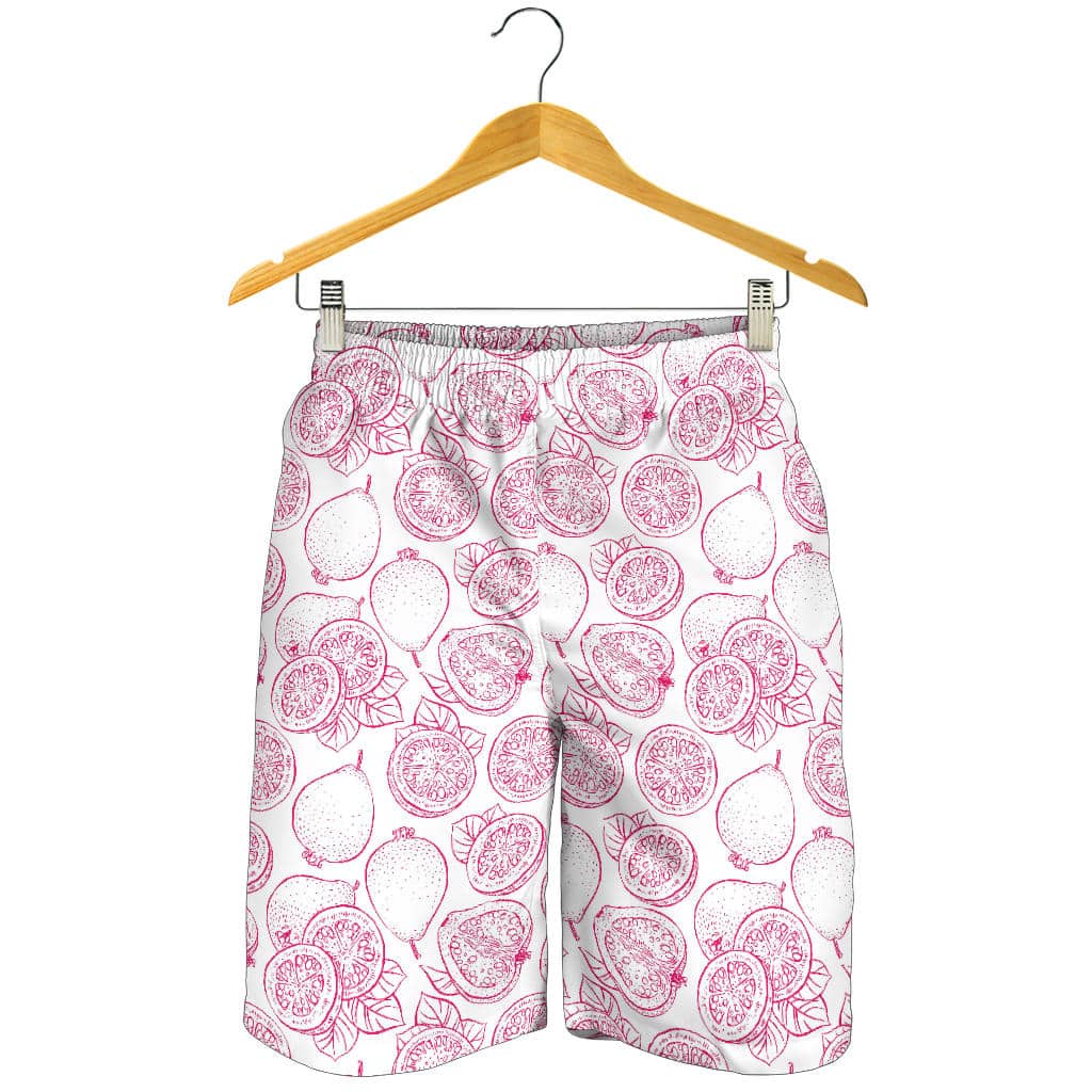 Sketch Guava Pattern For Men Women Kid Shorts