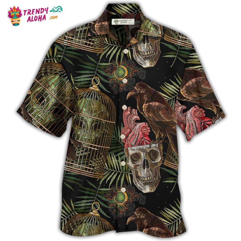 Skull Alien So Cool Hawaiian Shirt – Trendy Aloha