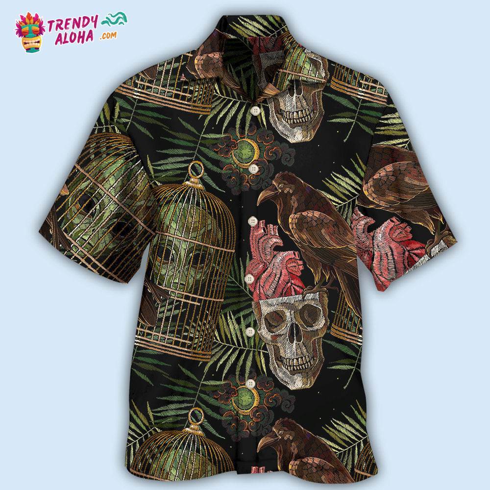 Skull Alien So Cool Hawaiian Shirt – Trendy Aloha