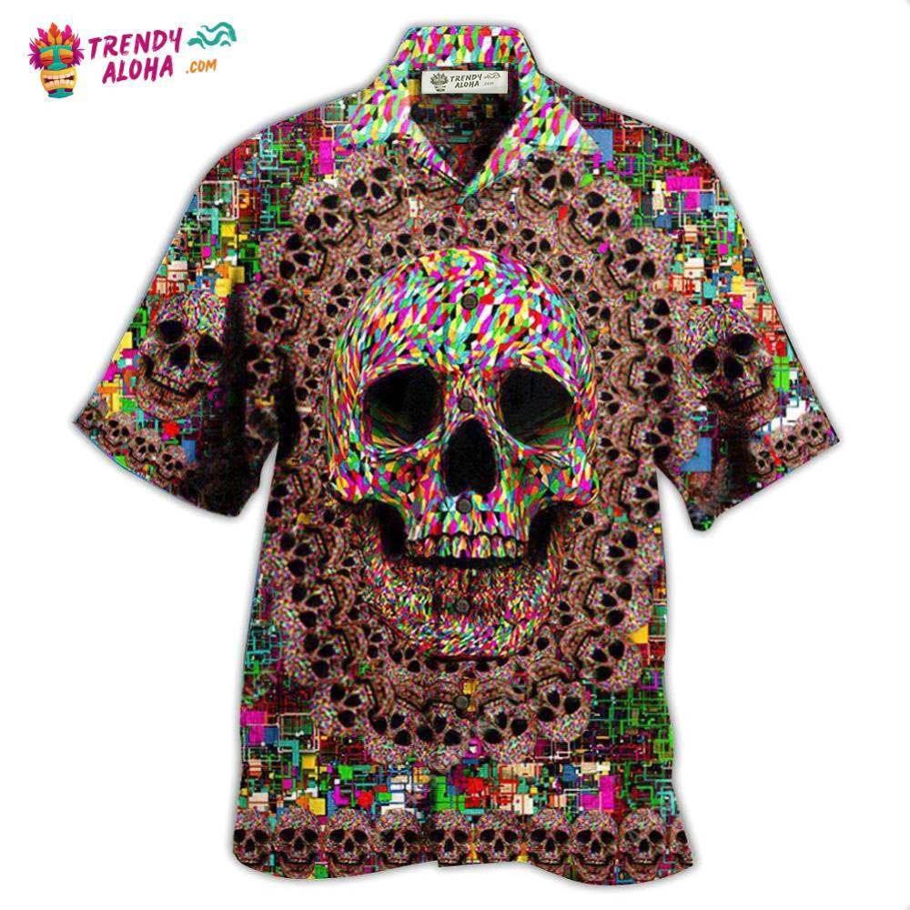 Skull Amazing Smiling Hawaiian Shirt – Trendy Aloha Skull Amazing Smiling Hawaiian Shirt – Trendy Aloha