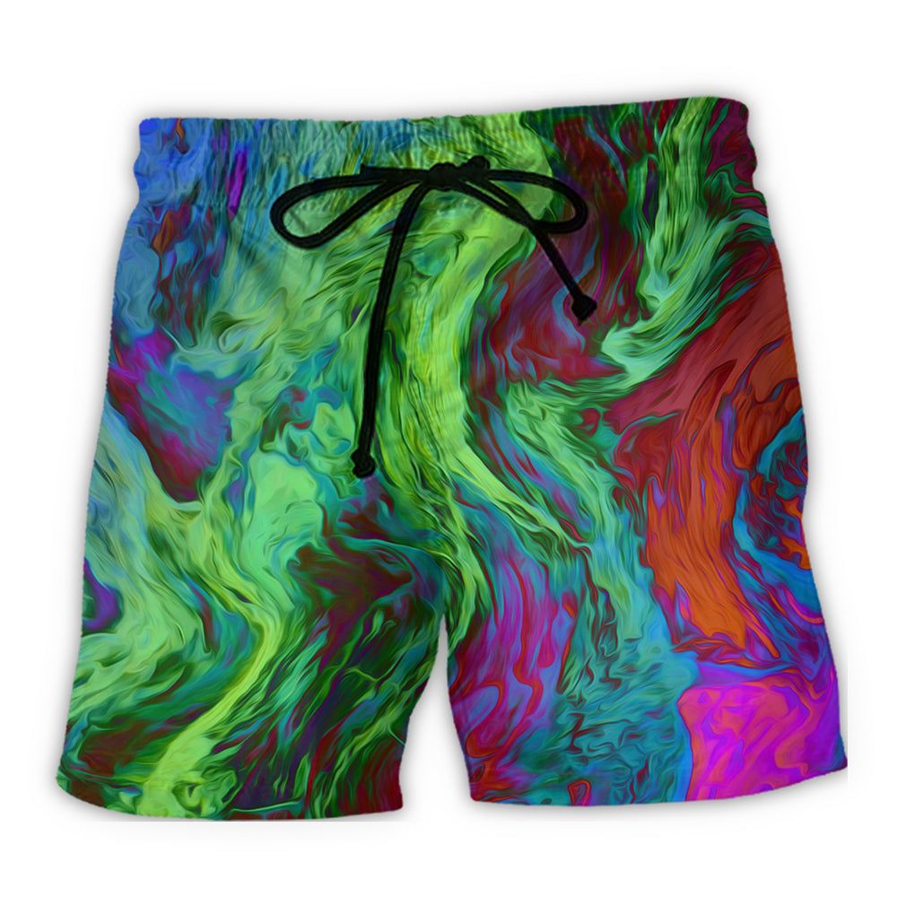 Skull Anti Vaccine Trendy Aloha Hawaiian Beach Shorts Skull Anti Vaccine Trendy Aloha Hawaiian Beach Shorts