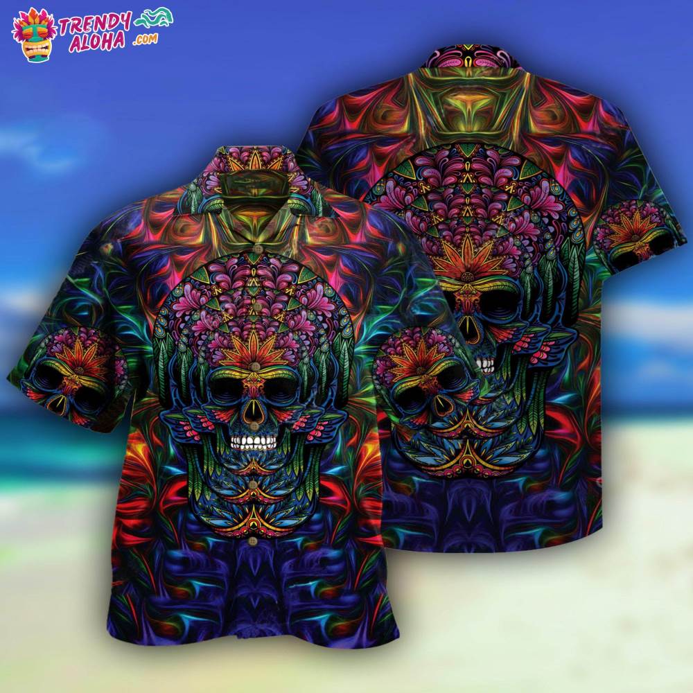 Skull Awesome Amazing Hawaiian Shirt – Trendy Aloha
